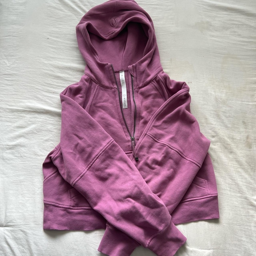 lululemon half zip scuba hoodie